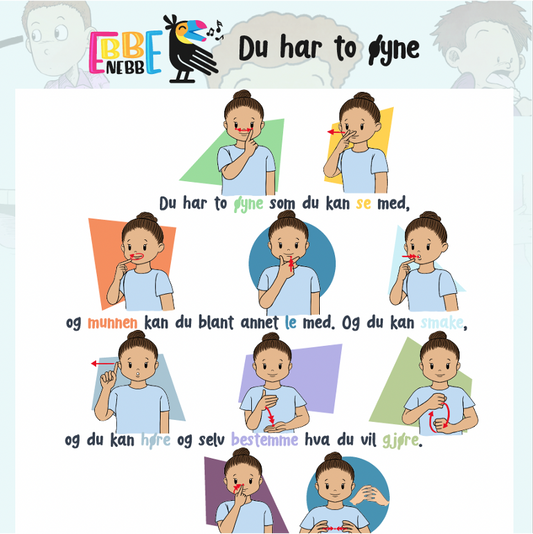 Sangkort: Du har to øyne