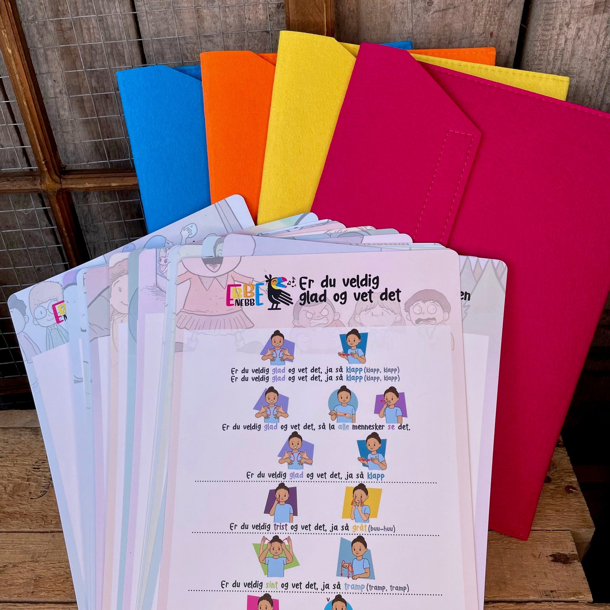 Sangkort for barnehage