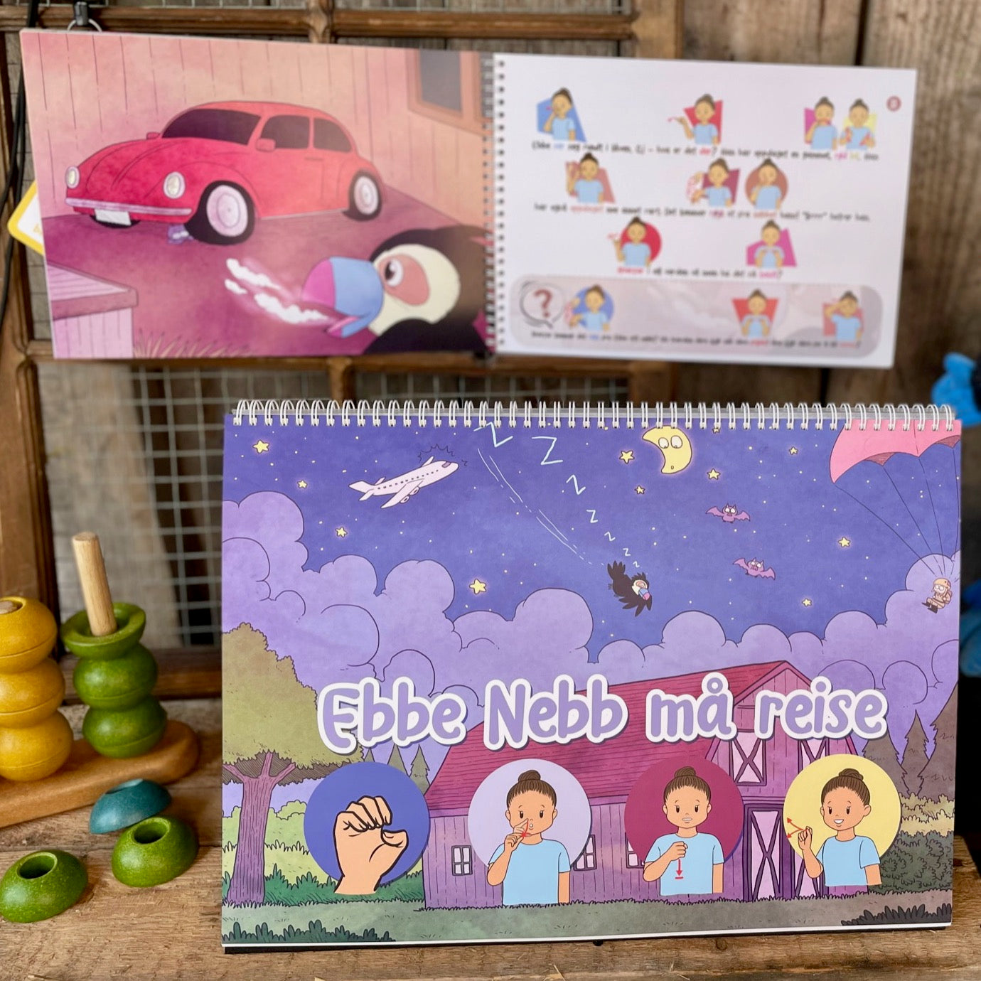 Boken "Ebbe Nebb må reise"