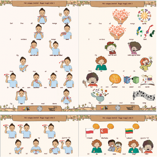 Sangkort fra sesong 2 (PDF)