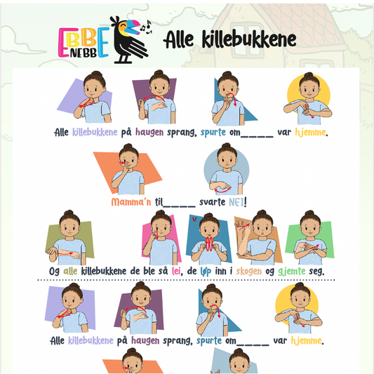 Sangkort: Alle killebukkene