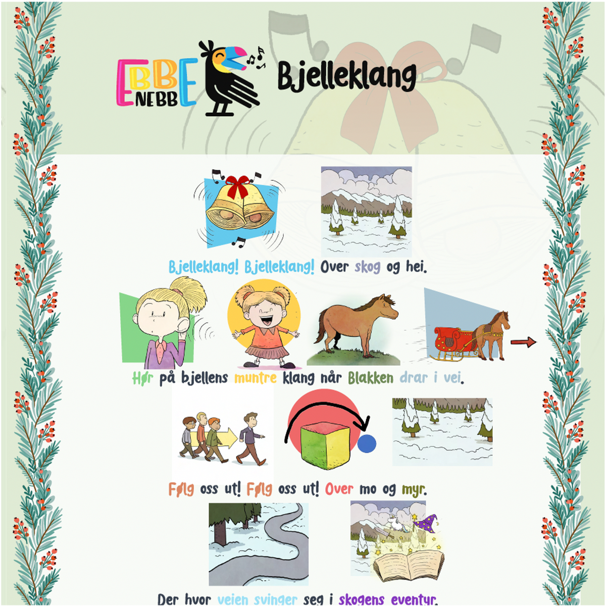Sangkort: Bjelleklang