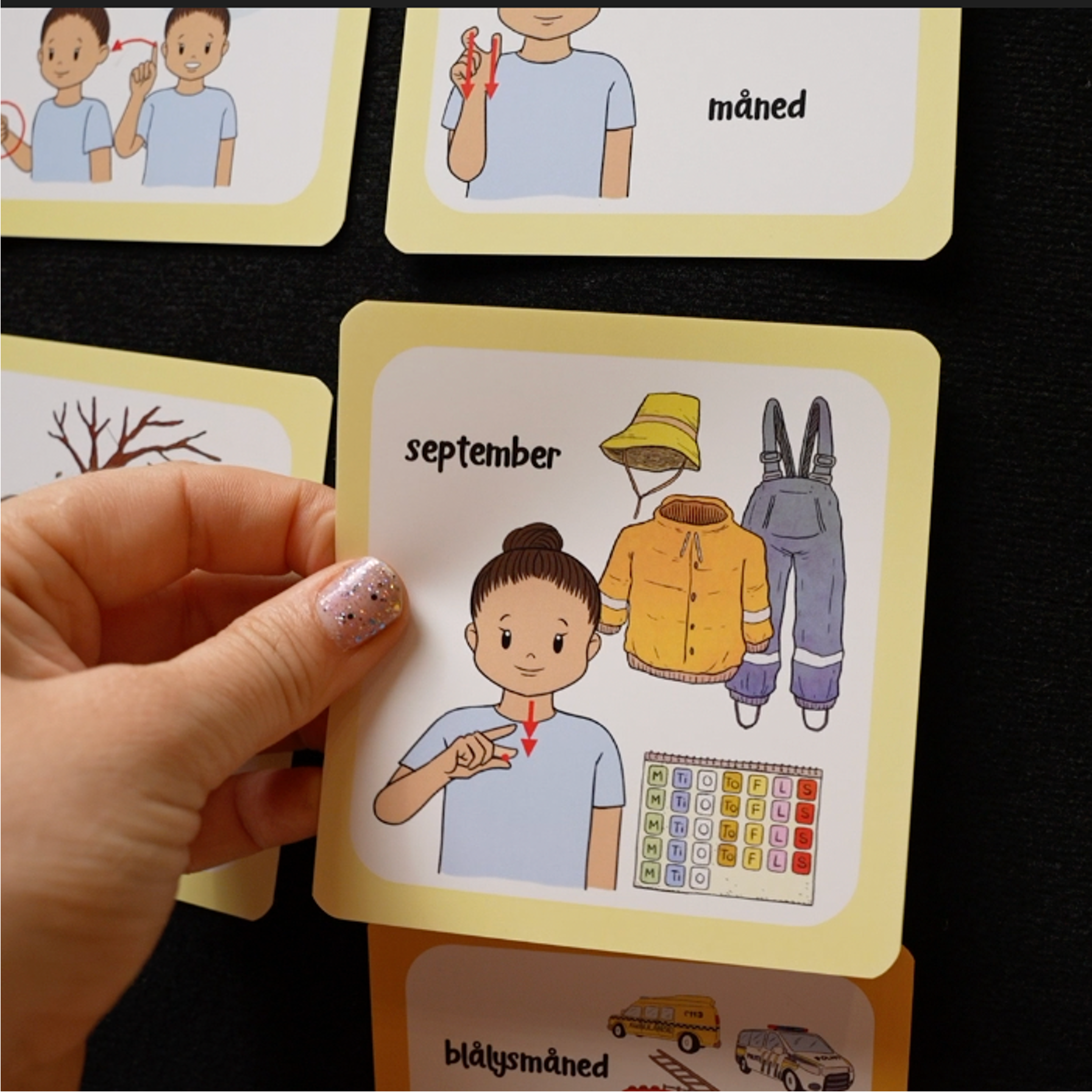 Dagtavle m/1000+ kort