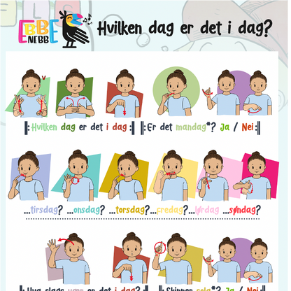 Sangkort: Hvilken dag er det i dag