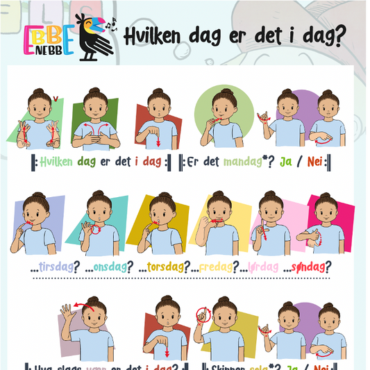 Sangkort: Hvilken dag er det i dag