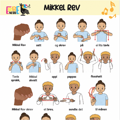 Sangkort: Mikkel Rev