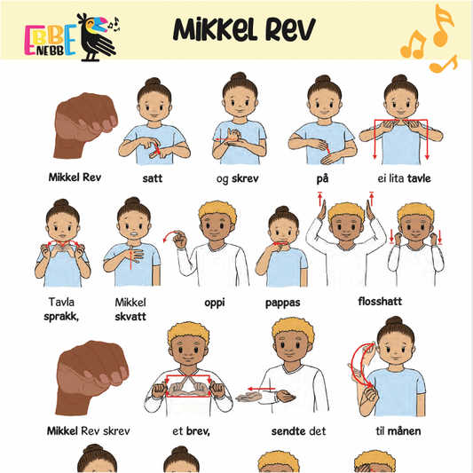 Sangkort: Mikkel Rev