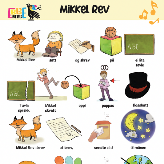 Sangkort: Mikkel Rev