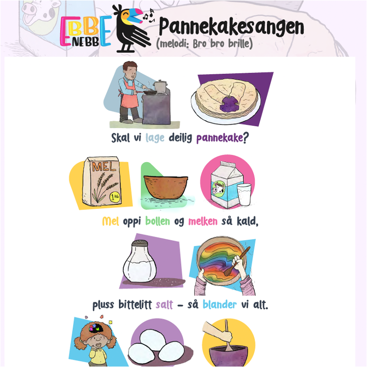 Sangkort: Pannekakesangen