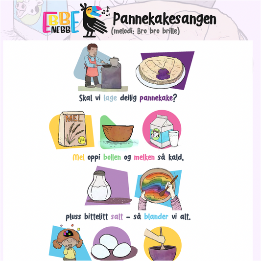 Sangkort: Pannekakesangen