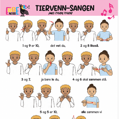 Sangkort: Tiervenn-sangen