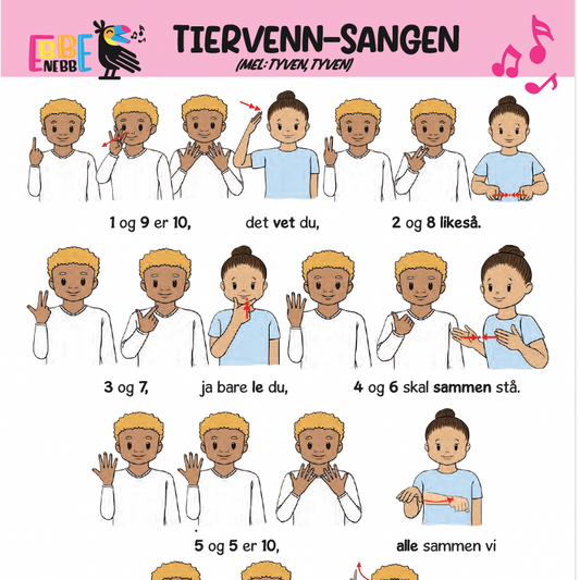 Sangkort: Tiervenn-sangen