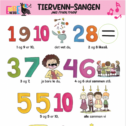 Sangkort: Tiervenn-sangen