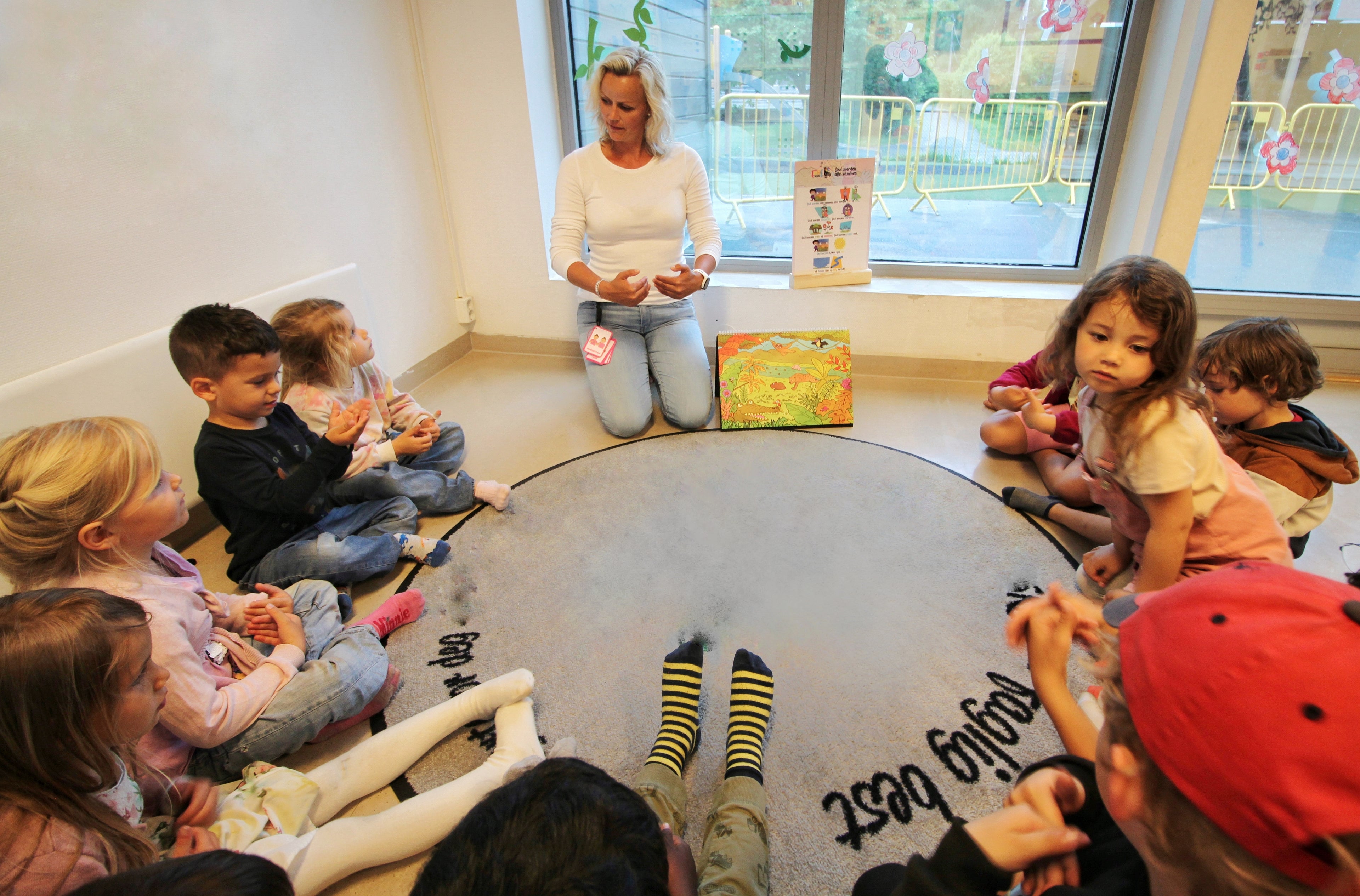 Smalingsstund med læring