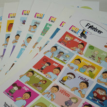 Last inn bildet i Galleri-visningsprogrammet, Plakat for språkopplæring av barn
